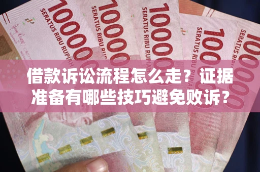 济南借款诉讼流程怎么走？证据准备有哪些技巧避免败诉？