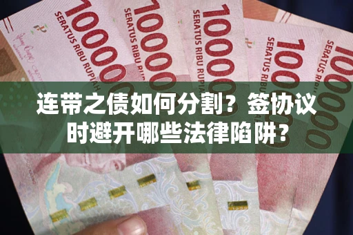 济南连带之债如何分割？签协议时避开哪些法律陷阱？