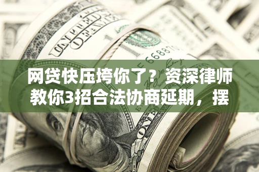 济南网贷快压垮你了？资深律师教你3招合法协商延期，摆脱暴力催收！