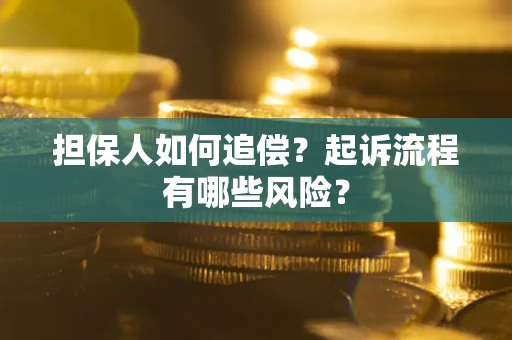 济南担保人如何追偿？起诉流程有哪些风险？