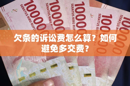 济南欠条的诉讼费怎么算？如何避免多交费？