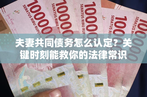 济南夫妻共同债务怎么认定？关键时刻能救你的法律常识