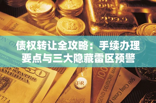 济南债权转让全攻略：手续办理要点与三大隐藏雷区预警