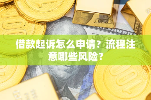 济南借款起诉怎么申请？流程注意哪些风险？